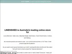 Sites similar to linenshed.com.au