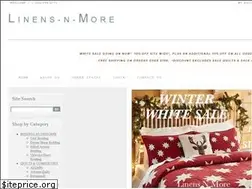 Sites similar to linensnmore.com