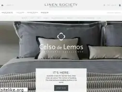 Sites similar to linensociety.com