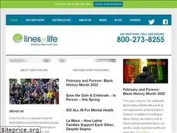 Sites similar to linesforlife.org