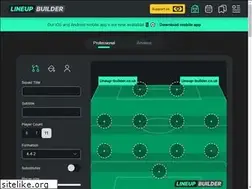 Sites similar to lineup-builder.co.uk