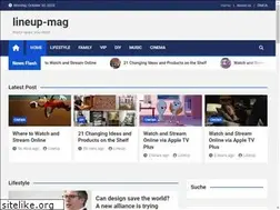 Sites similar to lineup-mag.com