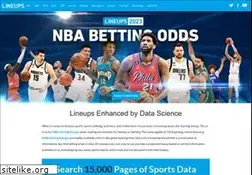 Sites similar to lineups.com