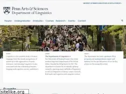 Sites similar to ling.upenn.edu
