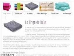 Sites similar to linge-de-bain.com
