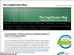 Sites similar to lingeducator.wordpress.com