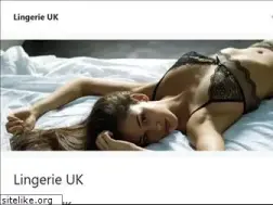 Sites similar to lingerie-uk.com