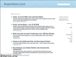 Sites similar to lingeriebox.com
