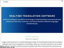 Sites similar to lingmointernational.com
