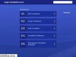 Sites similar to lingo-translation.com