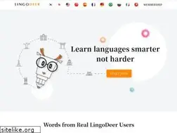Sites similar to lingodeer.com