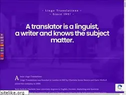 Sites similar to lingotranslations.com