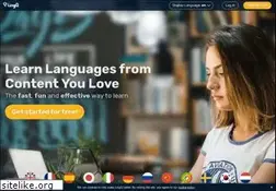 Sites similar to lingq.com