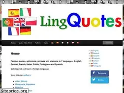Sites similar to lingquotes.com