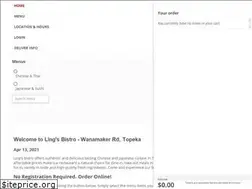 Sites similar to lingsbistro.com