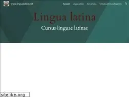 Sites similar to lingualatina.net