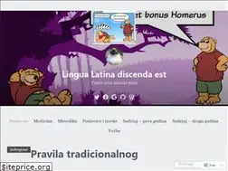 Sites similar to lingualatinadiscenda.wordpress.com