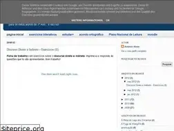 Sites similar to linguaportuguesa7ano.blogspot.com