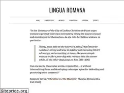 Sites similar to linguaromana.byu.edu