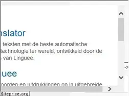 Sites similar to linguee.nl