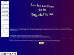 Sites similar to linguistes.com