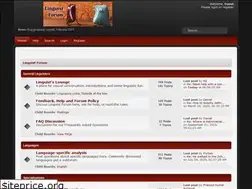 Sites similar to linguistforum.com