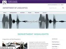 Sites similar to linguistics.northwestern.edu