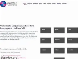 Sites similar to linguisticsathuddersfield.com