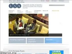 Sites similar to linguisticsociety.org