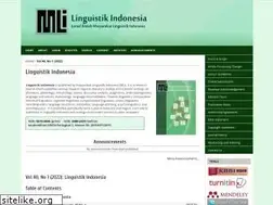 Sites similar to linguistik-indonesia.org