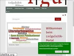 Sites similar to linguistik.de