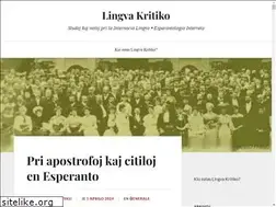 Sites similar to lingvakritiko.com