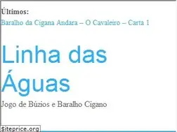 Sites similar to linhadasaguas.com.br