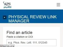 Sites similar to link.aps.org