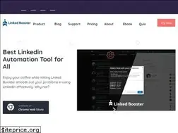 Sites similar to linkedbooster.app