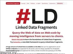 Sites similar to linkeddatafragments.org