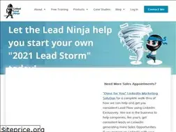 Sites similar to linkedleadninja.com