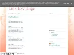Sites similar to linkexchange-backlinks.blogspot.com