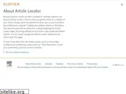 Sites similar to linkinghub.elsevier.com
