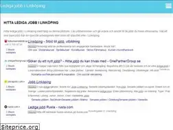 Sites similar to linkopingledigajobb.se