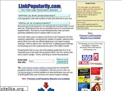 Sites similar to linkpopularity.com