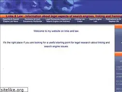 Sites similar to linksandlaw.com