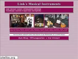 Sites similar to linksmusicalinstruments.de
