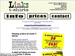 Sites similar to linkstshirts.com