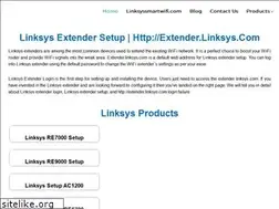 Sites similar to linksysextenders.com