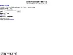 Sites similar to linksyssmartwifisetup.com