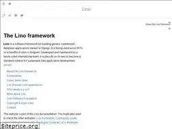 Sites similar to lino-framework.org