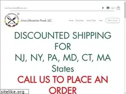 Sites similar to linoslithuanianfood.com