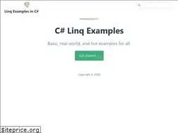 Sites similar to linqexamples.com