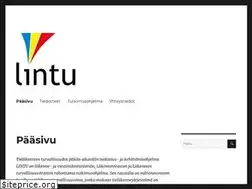 Sites similar to lintu.info